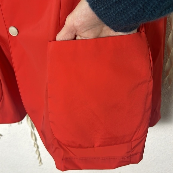 TMB | Eugino Tombolini Red Nylon Giacca Sailing Blazer L - Picture 2 of 12